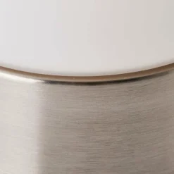 Luminaires Brilliant Lampe de table Brilliant Elmer Acier inoxydable, 1 lumière