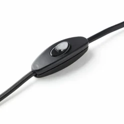 Lampes En Tissu-Luminaires Brilliant Lampe de table Brilliant Primo Gris, 1 lumière