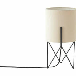 Lampes En Tissu-Luminaires Brilliant Lampe de table Brilliant Atami Noir, 1 lumière