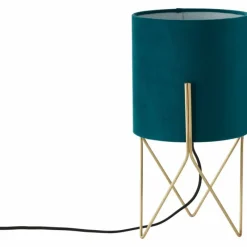 Lampes En Tissu-Luminaires Brilliant Lampe de table Brilliant Atami Or, 1 lumière