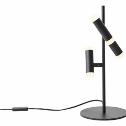 Lampes Industrielles-Luminaires Brilliant Lampe de table Brilliant Lagano LED Noir, 1 lumière