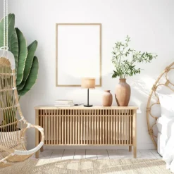 Luminaires Rustiques-Luminaires Brilliant Lampe de table Brilliant Raffy Noir, 1 lumière