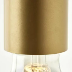 Lampes Dorées-Luminaires Brilliant Lampe de table Brilliant Kiel Or, Noir, 1 lumière