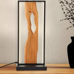 Luminaires Scandinaves-Luminaires Brilliant Lampe de table Brilliant Chaumont LED Écru, Noir, 1 lumière