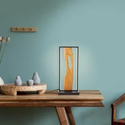 Luminaires Scandinaves-Luminaires Brilliant Lampe de table Brilliant Chaumont LED Écru, Noir, 1 lumière