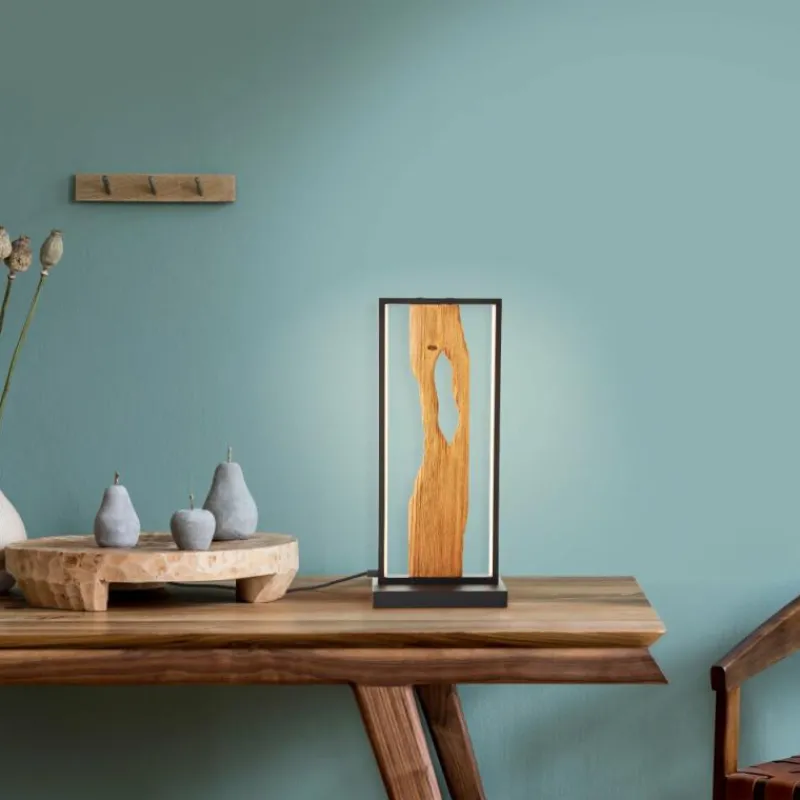 Luminaires Scandinaves-Luminaires Brilliant Lampe de table Brilliant Chaumont LED Écru, Noir, 1 lumière