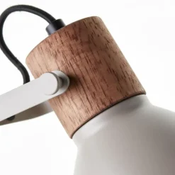 Luminaires Scandinaves-Luminaires Brilliant Lampe de table Brilliant Erena Gris, 1 lumière