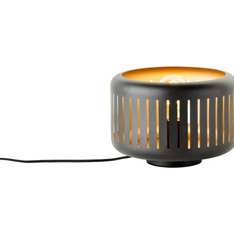 Lampes Dorées-Luminaires Brilliant Lampe de table Brilliant Tyas Noir, 1 lumière
