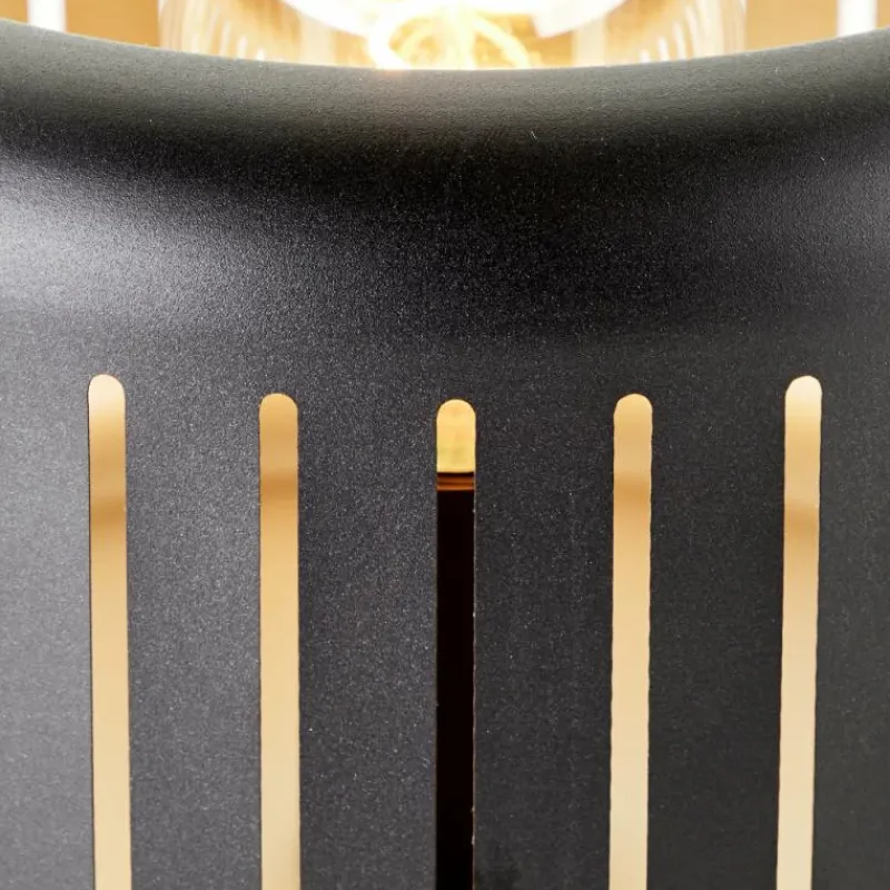 Lampes Dorées-Luminaires Brilliant Lampe de table Brilliant Tyas Noir, 1 lumière