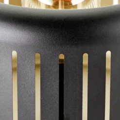 Lampes Dorées-Luminaires Brilliant Lampe de table Brilliant Tyas Noir, 1 lumière