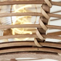 Luminaires Scandinaves-Luminaires Brilliant Lampe de table Brilliant Woodball Noir, 1 lumière