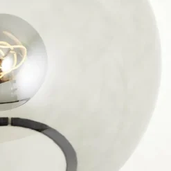 Suspension Verre Fumé-Luminaires Brilliant Lampe de table Brilliant Belado Fumée, 1 lumière