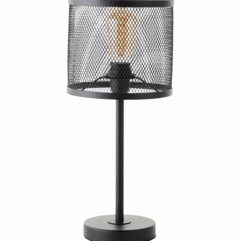 Luminaires Scandinaves-Luminaires Brilliant Lampe de table Brilliant Maze Noir, 1 lumière