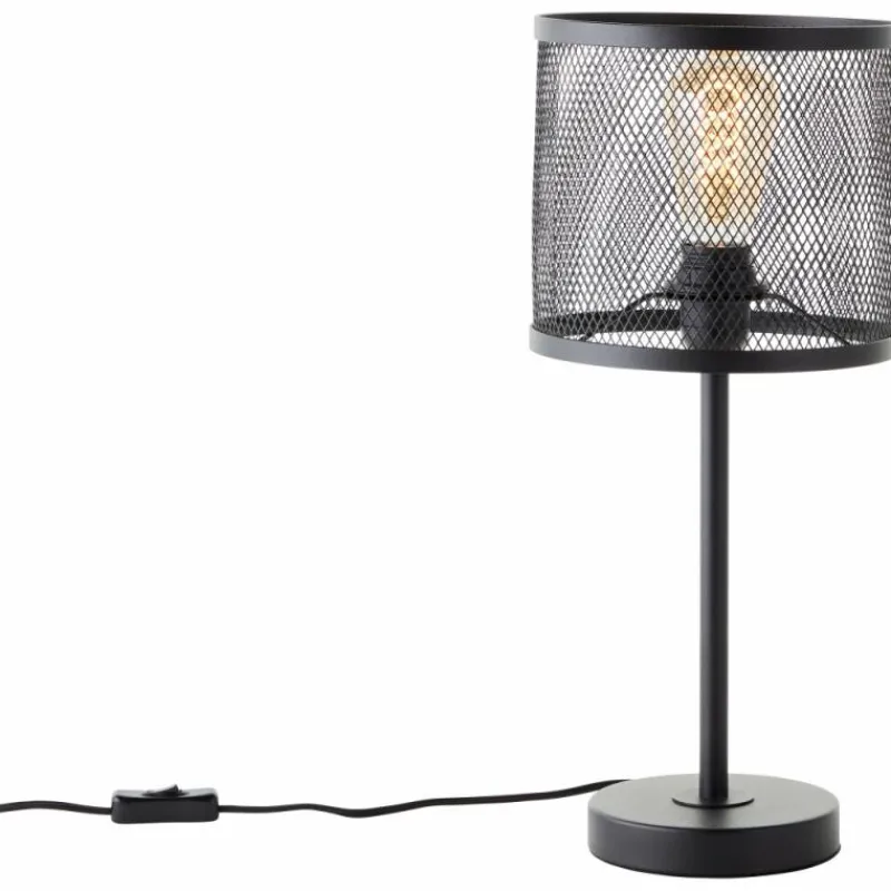 Luminaires Scandinaves-Luminaires Brilliant Lampe de table Brilliant Maze Noir, 1 lumière