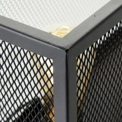 Luminaires Scandinaves-Luminaires Brilliant Lampe de table Brilliant Maze Noir, 2 lumières