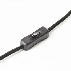 Luminaires Scandinaves-Luminaires Brilliant Lampe de table Brilliant Lillian Noir, 1 lumière