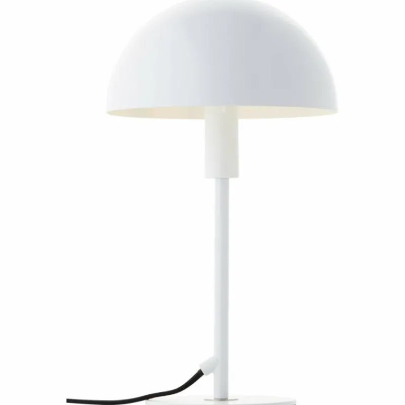 Luminaires Scandinaves-Luminaires Brilliant Lampe de table Brilliant Lillian Blanc, 1 lumière