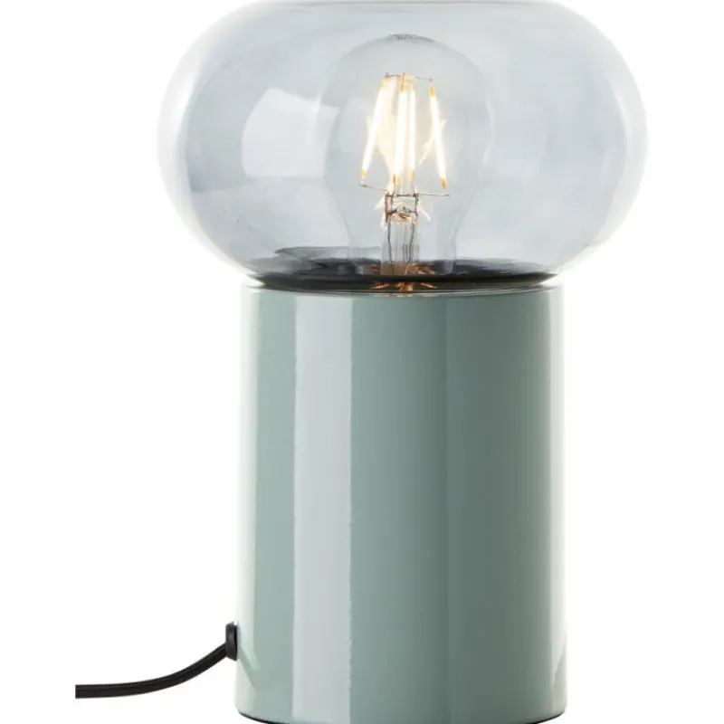 Luminaires Scandinaves-Luminaires Brilliant Lampe de table Brilliant Knut Vert, 1 lumière