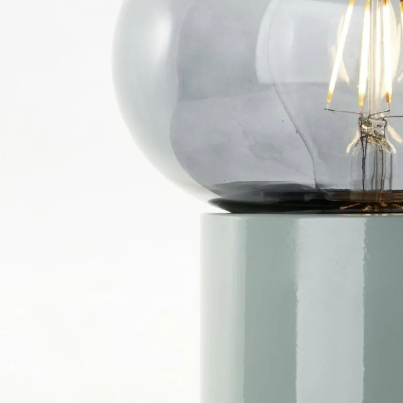 Luminaires Scandinaves-Luminaires Brilliant Lampe de table Brilliant Knut Vert, 1 lumière