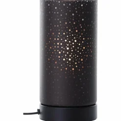 Luminaires Brilliant Lampe de table Brilliant Scarlett Noir, 1 lumière