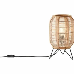 Lampes En Tissu-Luminaires Brilliant Lampe de table Brilliant-Leuchten Tanah Noir, 1 lumière