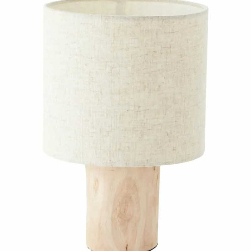 Lampes En Tissu-Luminaires Brilliant Lampe de table Brilliant-Leuchten Pia Écru, 1 lumière