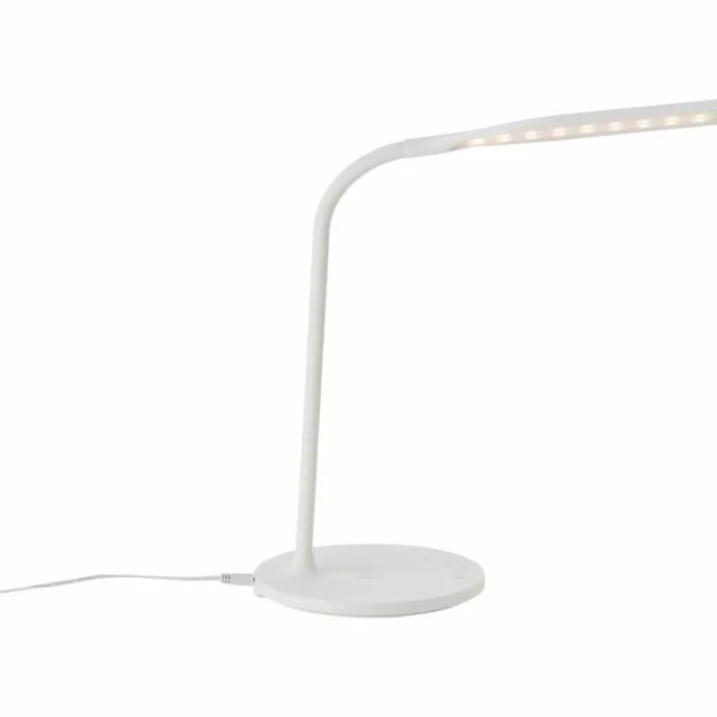 Luminaires Brilliant Lampe de table Brilliant-Leuchten Joni LED Blanc, 1 lumière* Éclairage Led