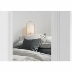 Lampes En Tissu-By Rydéns Lampe de table By Rydens Lexi Or, 1 lumière