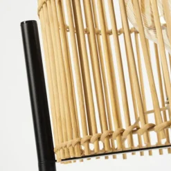 Luminaires Scandinaves-hofstein Lampe de table Calchines Noir, 1 lumière