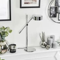 hofstein Lampe de table Camori Chrome, 1 lumière