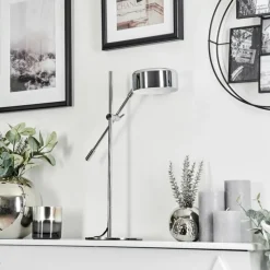 hofstein Lampe de table Camori Chrome, 1 lumière