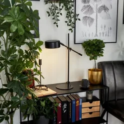 hofstein Lampe de table Camori Noir, 1 lumière