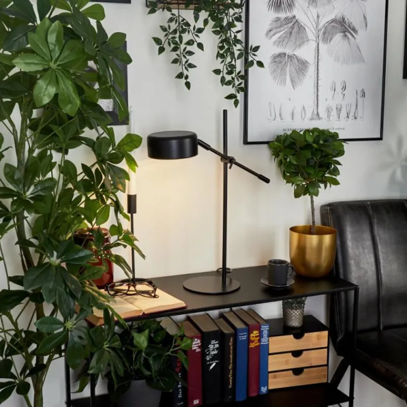 hofstein Lampe de table Camori Noir, 1 lumière