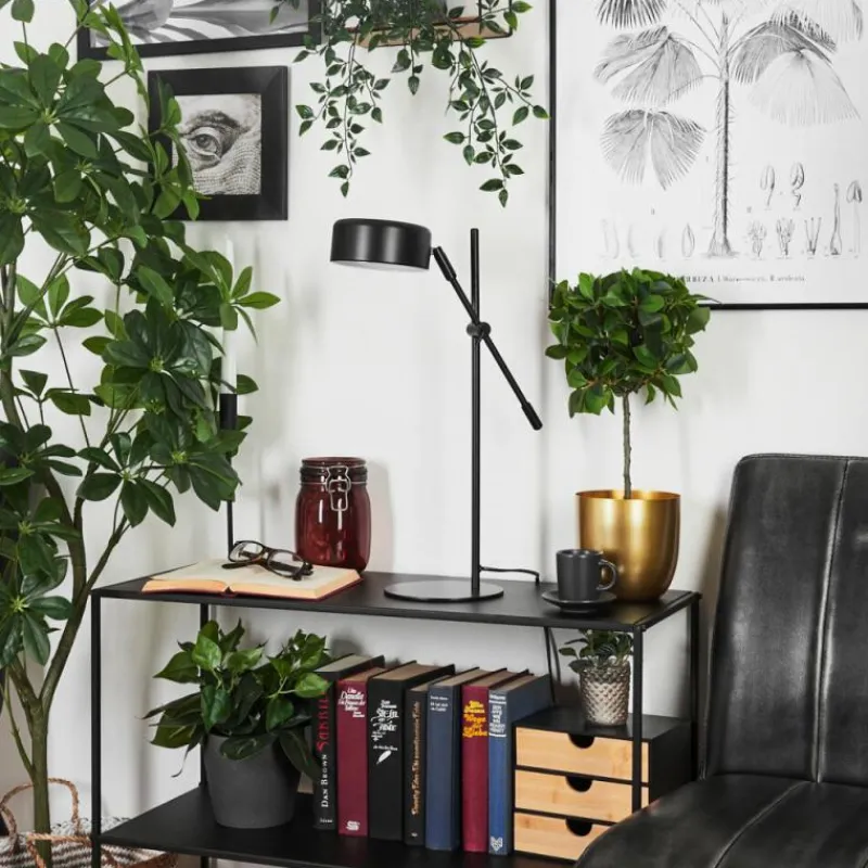 hofstein Lampe de table Camori Noir, 1 lumière