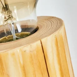 Luminaires Scandinaves-hofstein Lampe de table Canedo Brun, 1 lumière