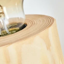 Luminaires Scandinaves-hofstein Lampe de table Canedo Brun, 1 lumière