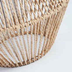 Lampes En Tissu-hofstein Lampe de table Canot Brun, Écru, 1 lumière