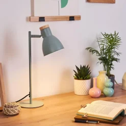 Luminaires Scandinaves-hofstein Lampe de table Chatsworth Vert, 1 lumière