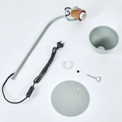 Luminaires Scandinaves-hofstein Lampe de table Chipou Écru, 1 lumière