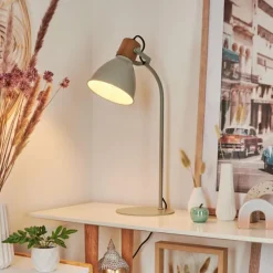 Luminaires Scandinaves-hofstein Lampe de table Chipou Écru, 1 lumière