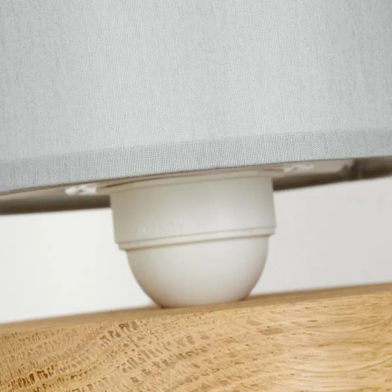 Lampes En Tissu-hofstein Lampe de table Chiuvi Écru, Blanc, 1 lumière