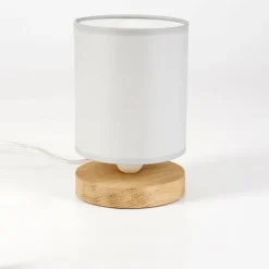 Lampes En Tissu-hofstein Lampe de table Chiuvi Écru, Blanc, 1 lumière