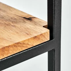 Style Boho-Chic-hofstein Lampe de table Colebrook Écru, Noir, 1 lumière