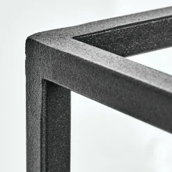 Style Boho-Chic-hofstein Lampe de table Colebrook Écru, Noir, 1 lumière