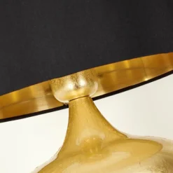 Lampes En Tissu-hofstein Lampe de table Corcovada Or, 1 lumière