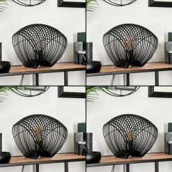 Lampes Industrielles-hofstein Lampe de table Corvallis Noir, 1 lumière