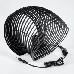 Lampes Industrielles-hofstein Lampe de table Corvallis Noir, 1 lumière