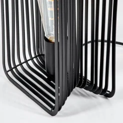 Lampes Industrielles-hofstein Lampe de table Corvallis Noir, 1 lumière