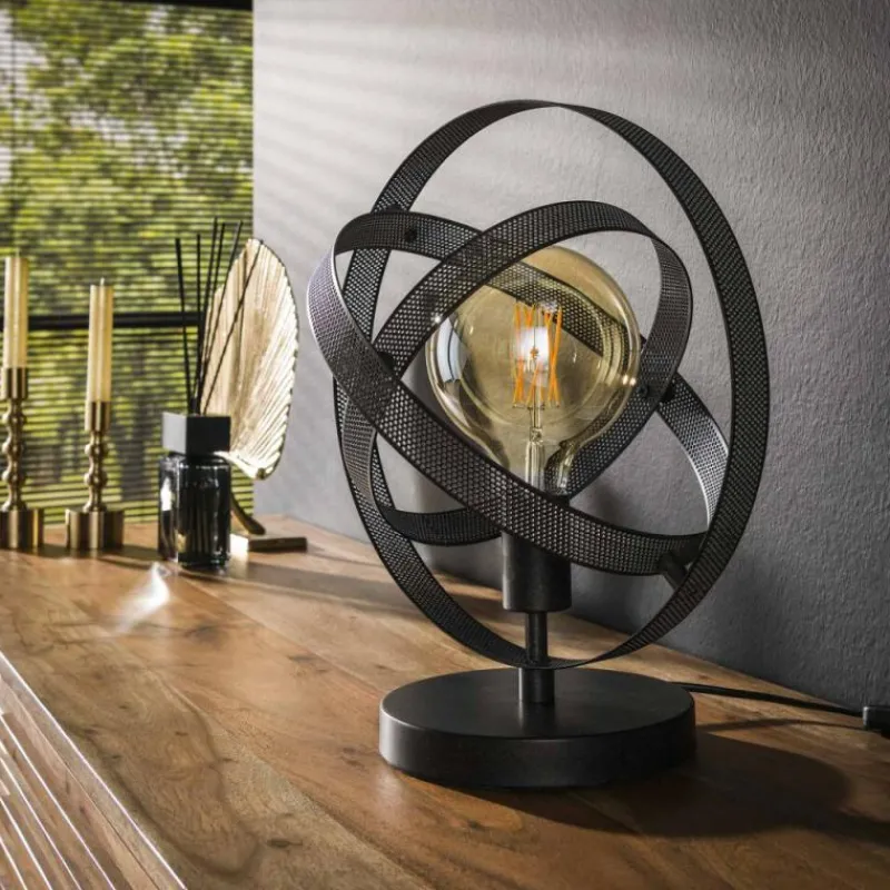 hofstein Lampe de table Cosmos Anthracite, 1 lumière* Lampes À Poser