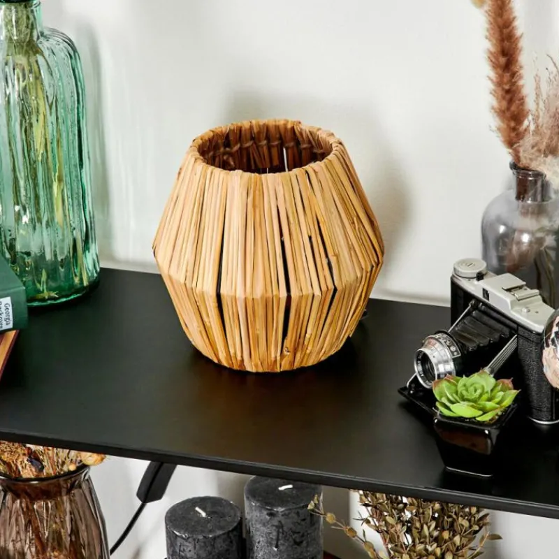 Luminaires Scandinaves-hofstein Lampe de table Cricket Écru, Noir, 1 lumière